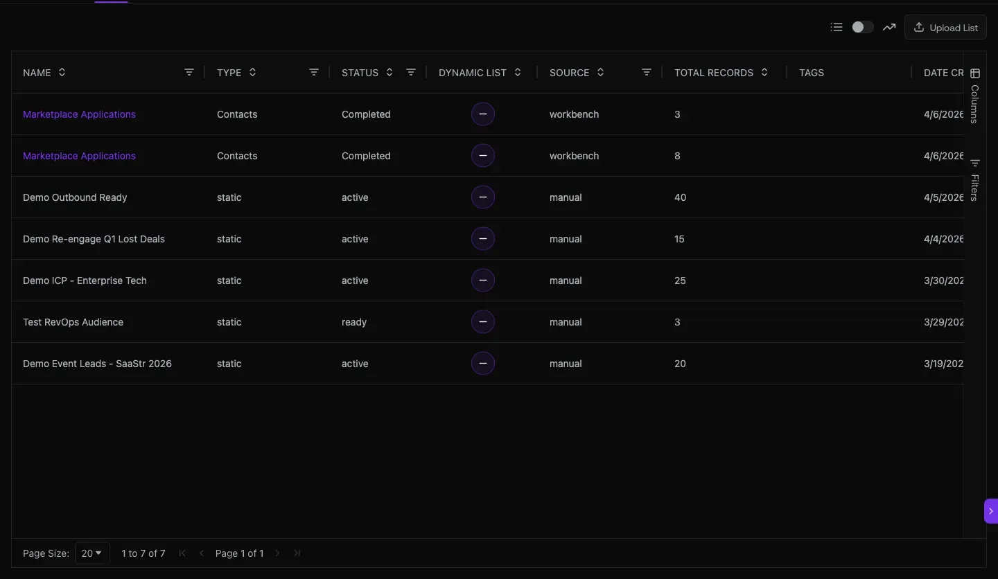 Connections list with sources graph8.com, heymech-graph8, calendamation.com routed to Forms Sync Trigger, Campaign Visitor Trigger, Warehouse, Identify, Tailor, OpenReplay, Twitter Ad Conversion